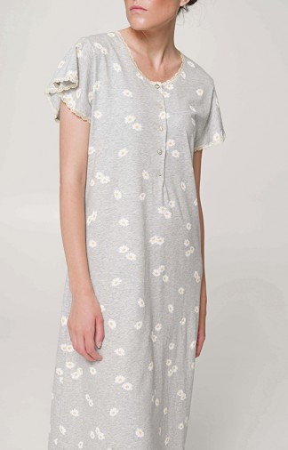 Camicia da notte in morbido jersey Boglietti