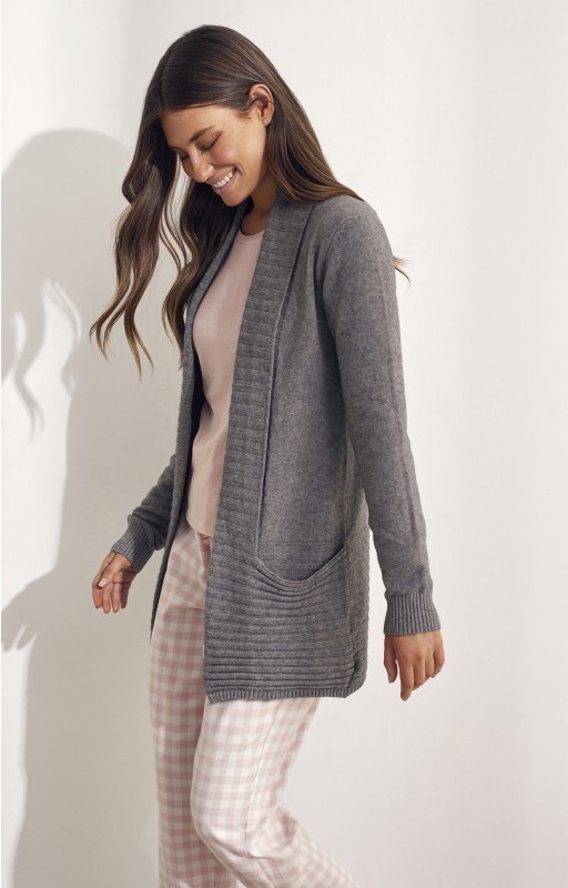 Cardigan lungo in maglia Selmark