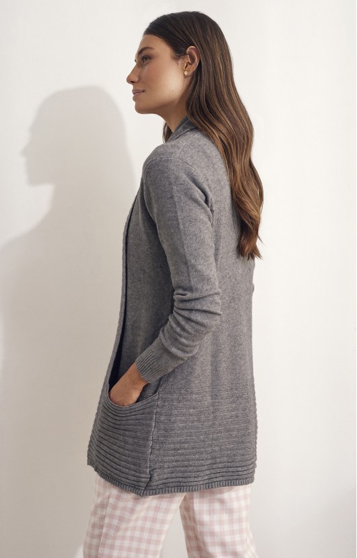 Cardigan lungo in maglia Selmark