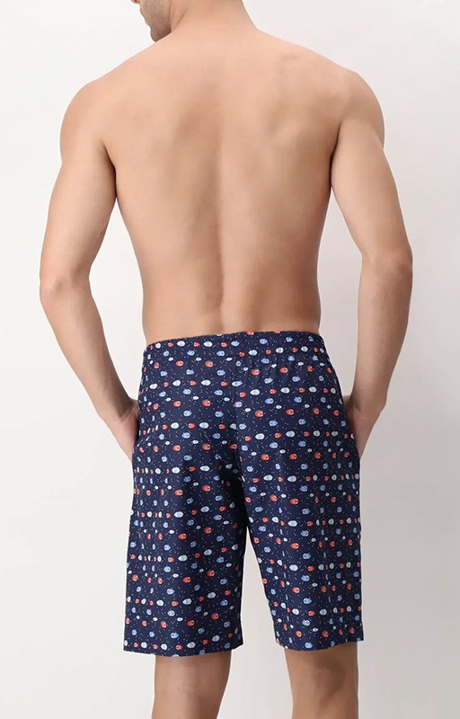 Bermuda fantasia in tela di cotone Perofil