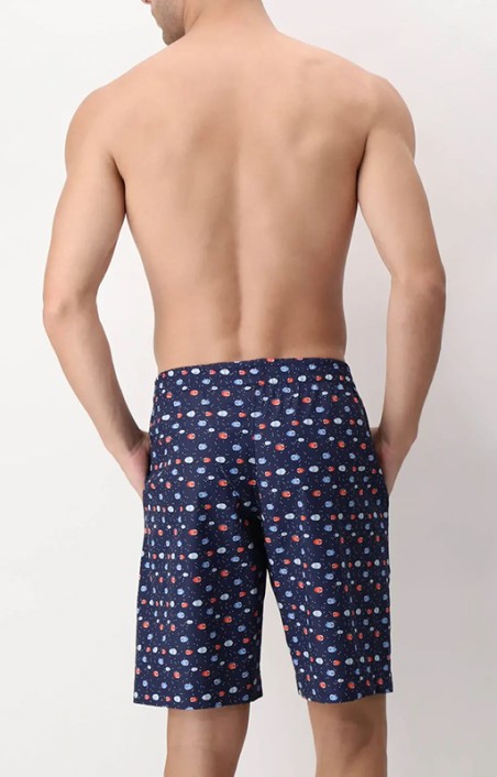 Bermuda fantasia in tela di cotone Perofil