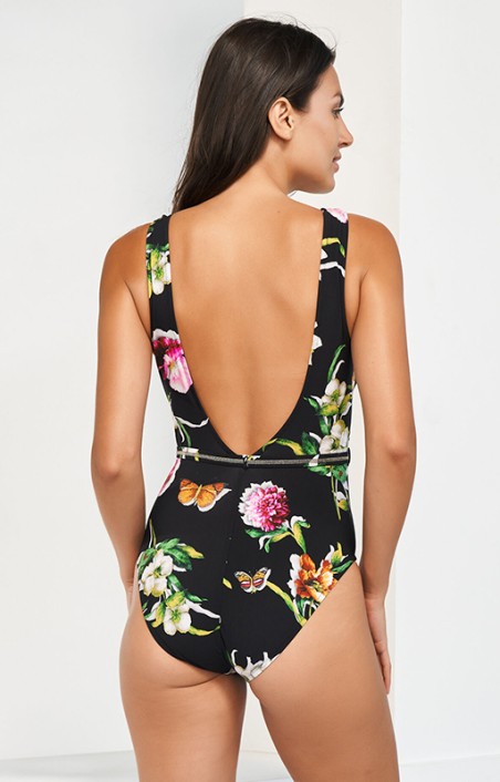 Costume intero con profonda scollatura Maryan Mehlhorn Siciliana