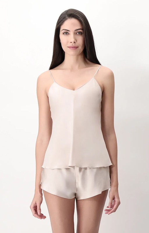 Top in seta Basic Seduction Luna di Seta