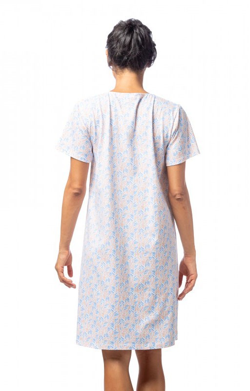 Vestaglia Egatex con  collo rotondo e bottoni