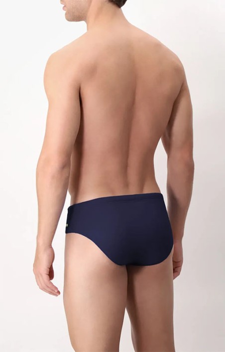 Costume in tinta unita stretch Perofil blu