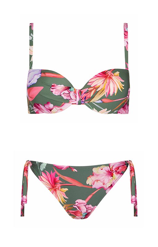 Bikini fantasia Lisca con coppe effetto push-up