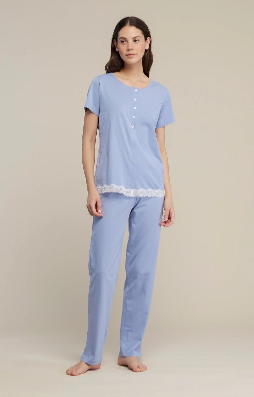 Women's summer pyjamas Noi di Notte top short sleeve Jessy FA008697