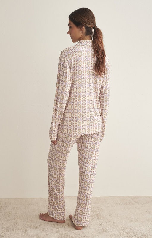 Women's pyjamas Selmark with shirt top