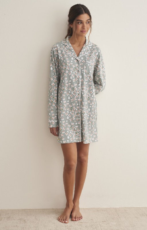 Nightshirt Selmark long-sleeved