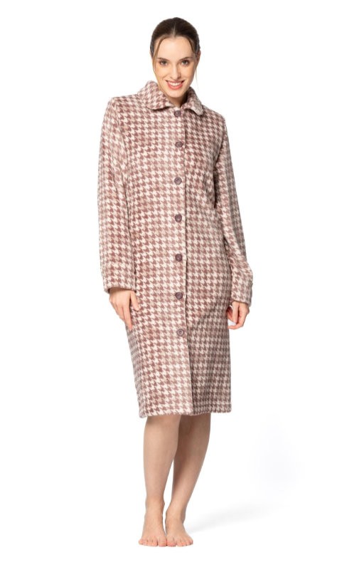 Women's buttoned dressing gown Egatex model Gales