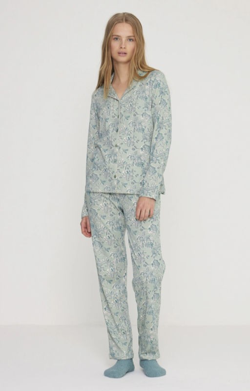 Lisette women's pyjamas in warm cotton Us nightwear