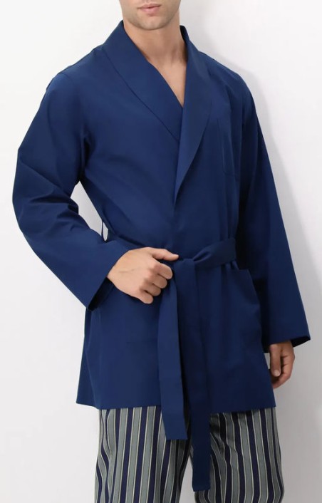 Chamber jacket Perofil in micro polka dot workmanship