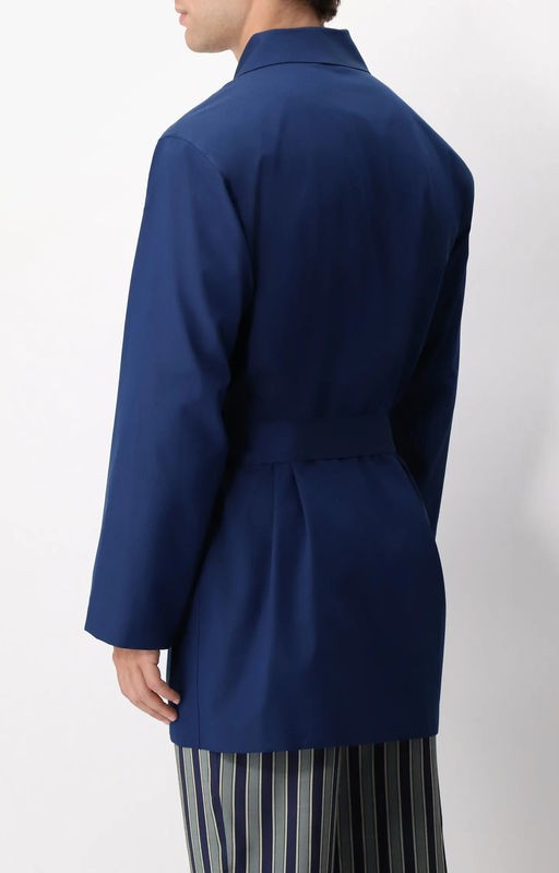 Chamber jacket Perofil in micro polka dot workmanship