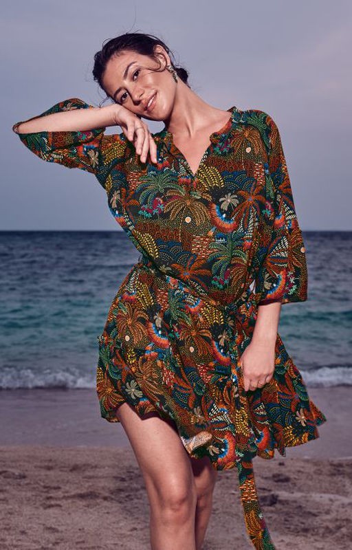Beach dress cover-up Rosa Faia Sahara style