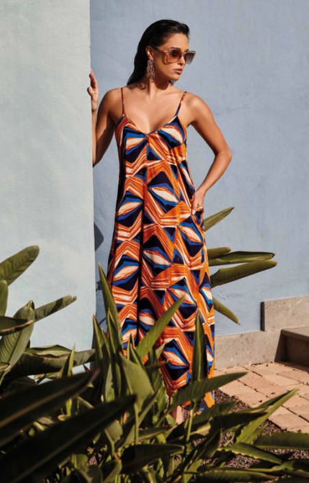 Beach dress David with straps Charlotte