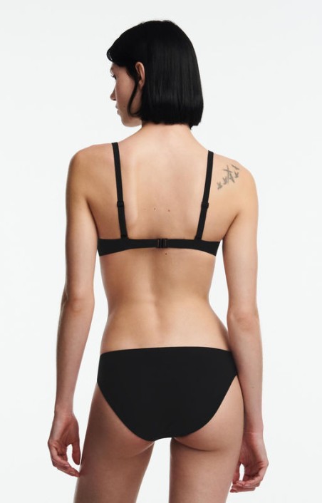 Balconette bikini with cups Chantelle Emblem black