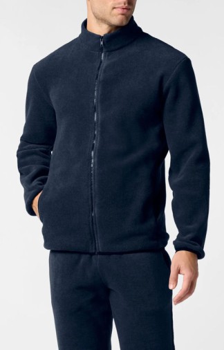 Jacket Perofil in warm fleece with full zip