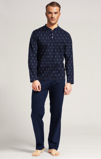 Pigiama invernale da uomo Bip Bip in cotone makò