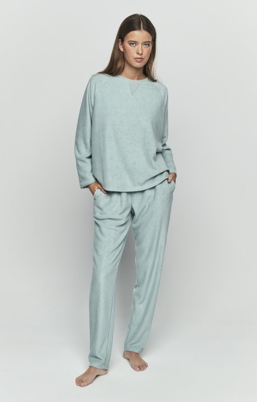 Women's round neck winter pyjamas Selmark