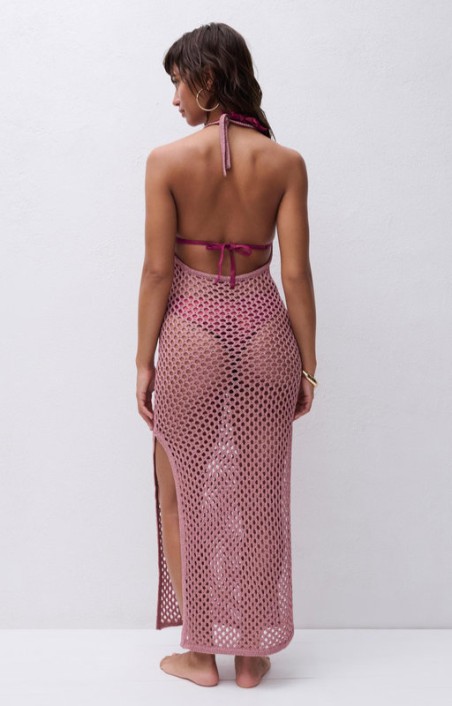 Abito mare lungo Chantelle Pulp Metallico