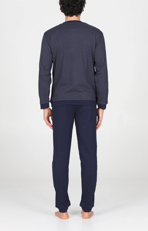 Pigiama da uomo Alpina in caldo cotone modello...