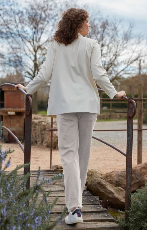 Women's trousers Janira Thermo Softy 1025726 grey