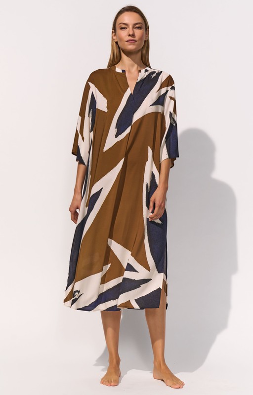 Maryan Mehlhorn Nomade Kaftan-Style Beach Dress