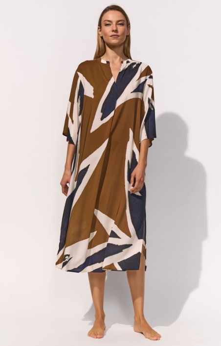 Maryan Mehlhorn Nomade Kaftan-Style Beach Dress