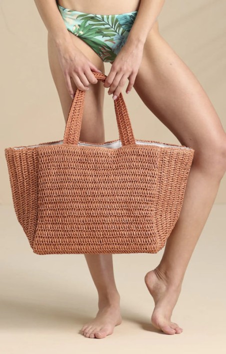 Zipped beach bag Noi di Notte model Miami