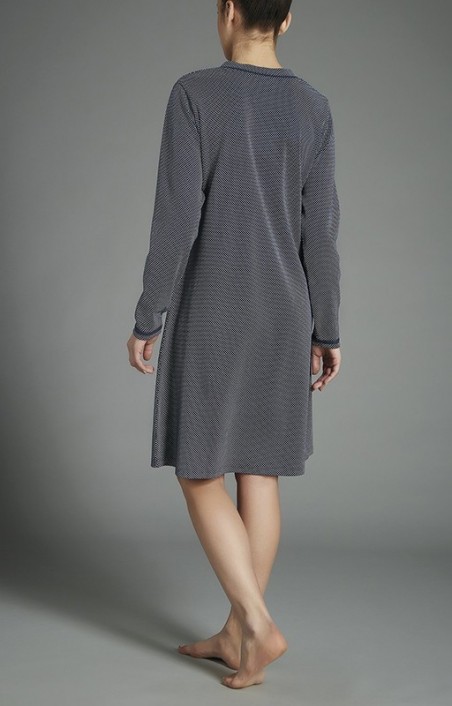 Camicia da notte in interlock di cotone by Ragno